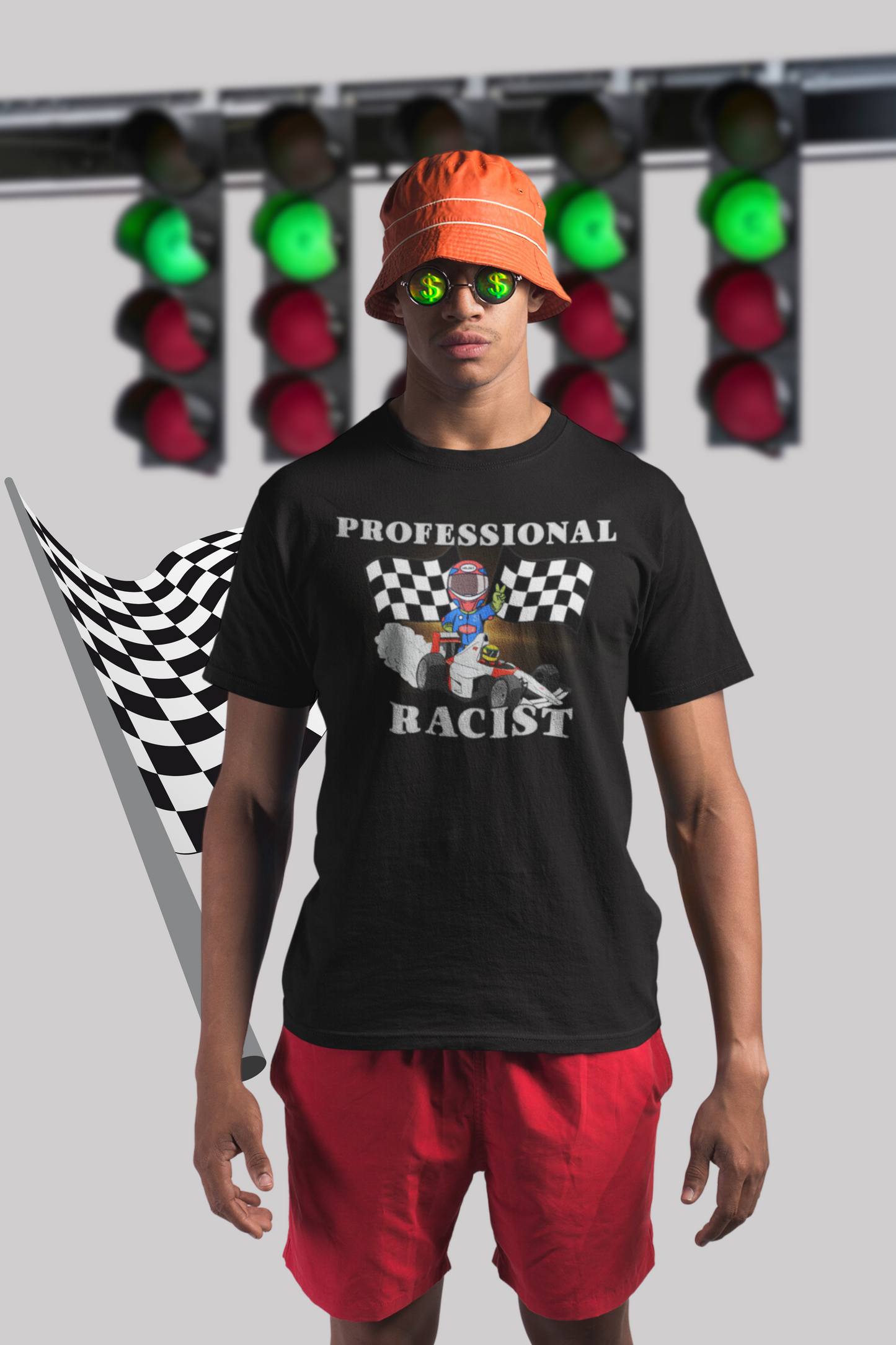 "professional racist" Tee