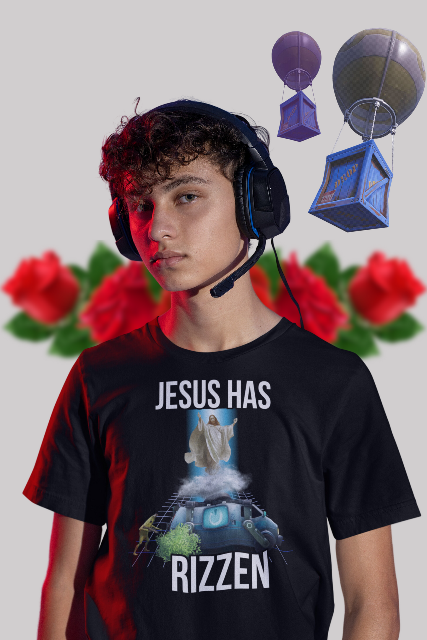 "Jesus Has Rizzen" Tee