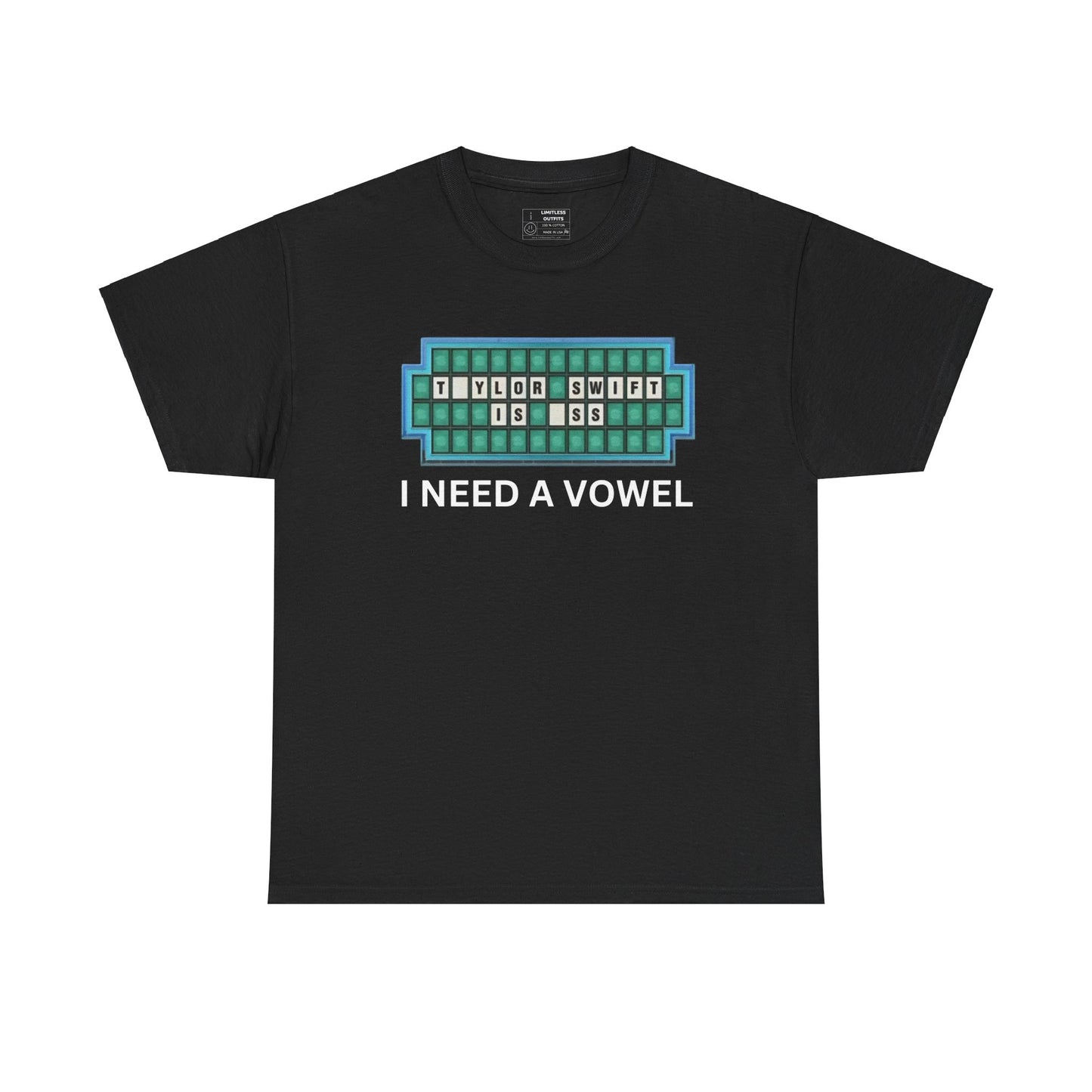 "I Need A Vowel Taylor Swift" Tee