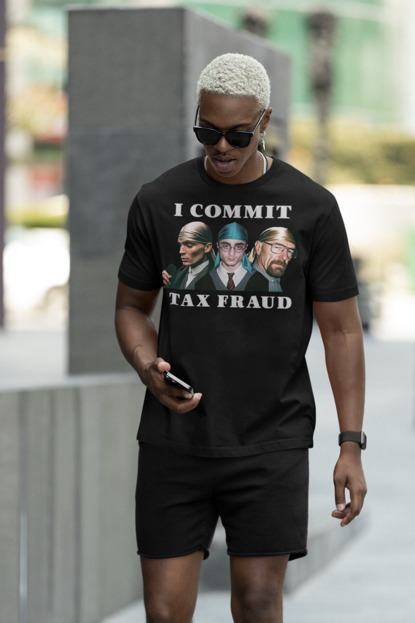 "I Commit Tax Fraud" Tee