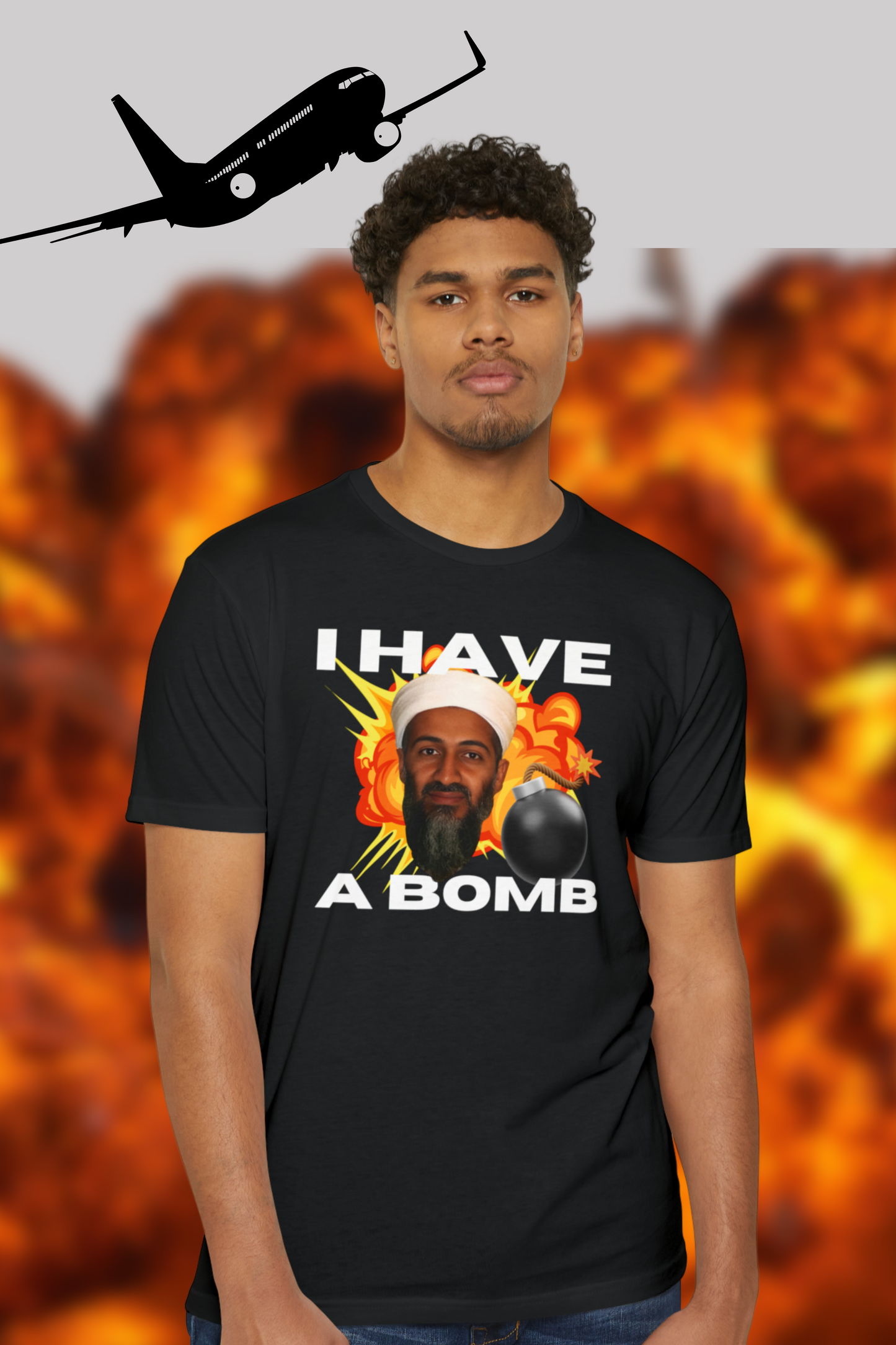 "I Have a Bomb Osama Bin Laden" Tee