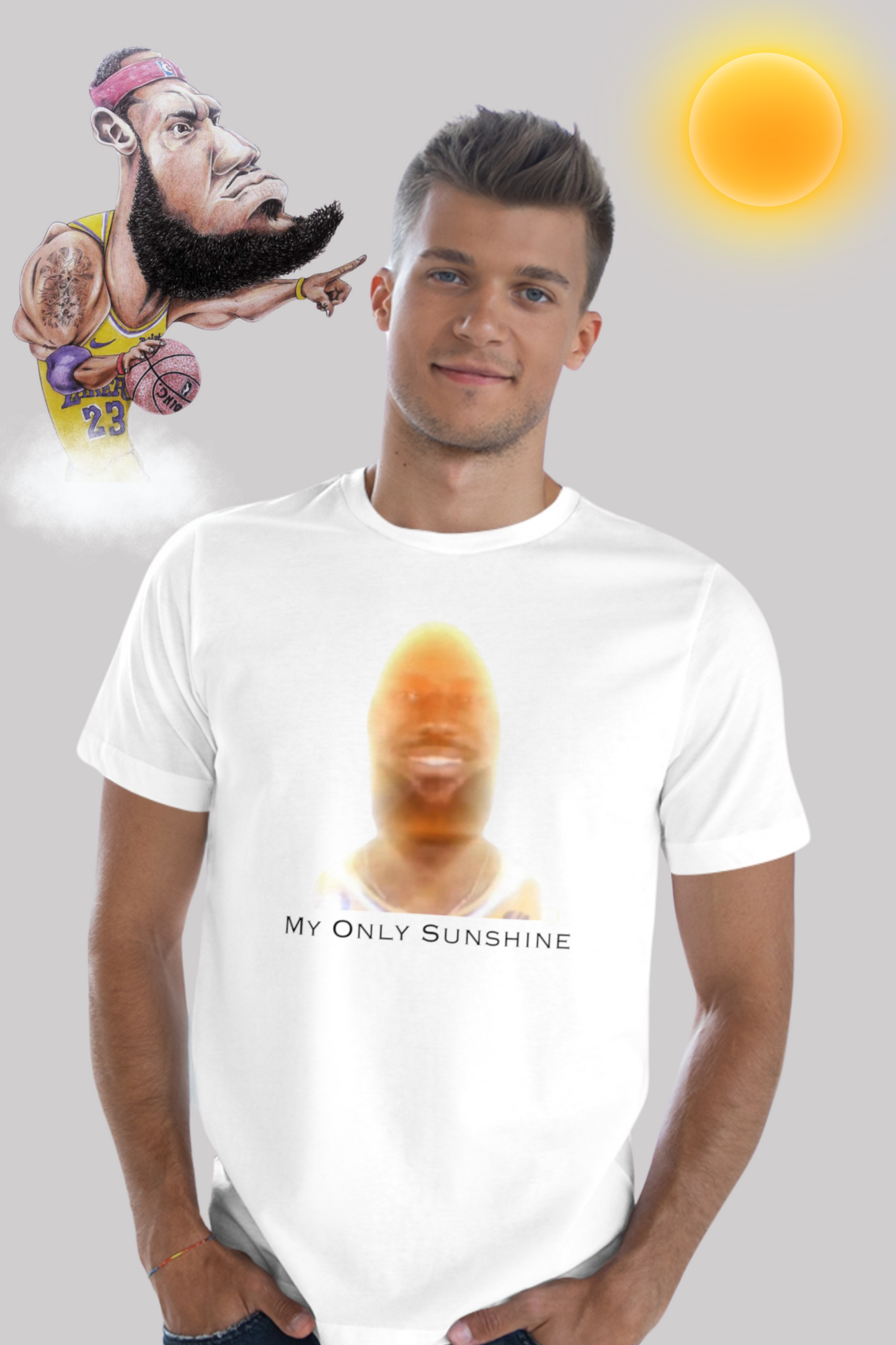 "My Only Sunshine Lebron James" Tee