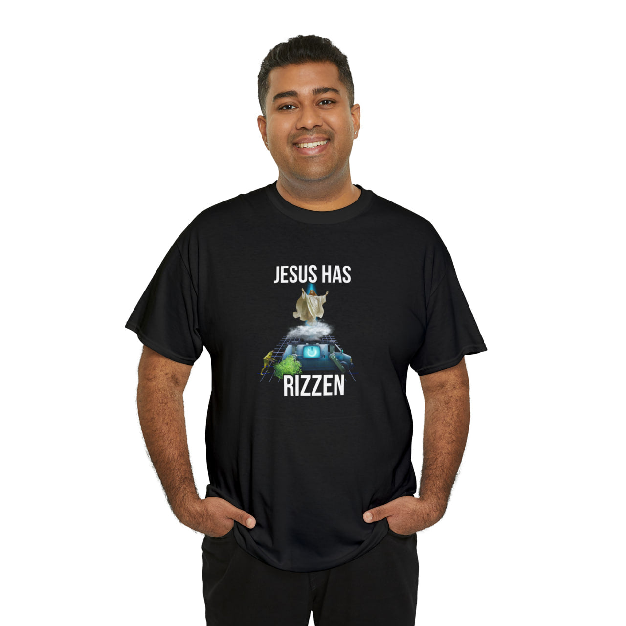 "Jesus Has Rizzen" Tee