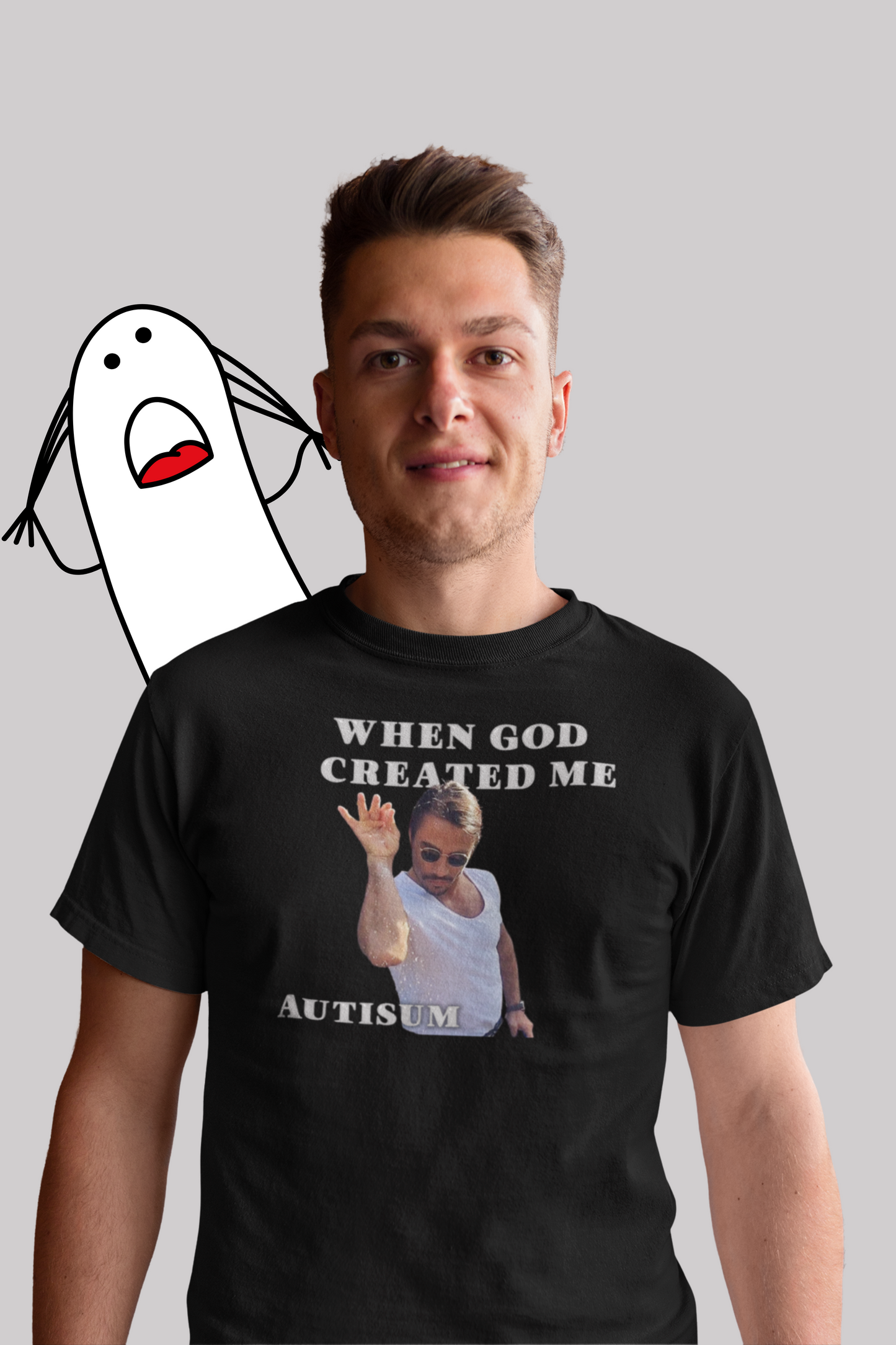 "When God Created Me" Tee